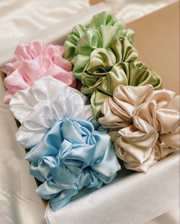 Satin Silk Srunchies
