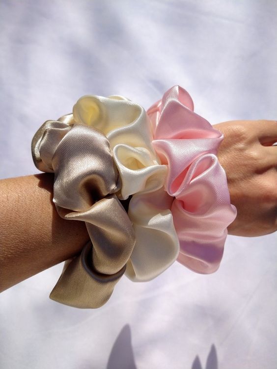 Satin Silk Srunchies